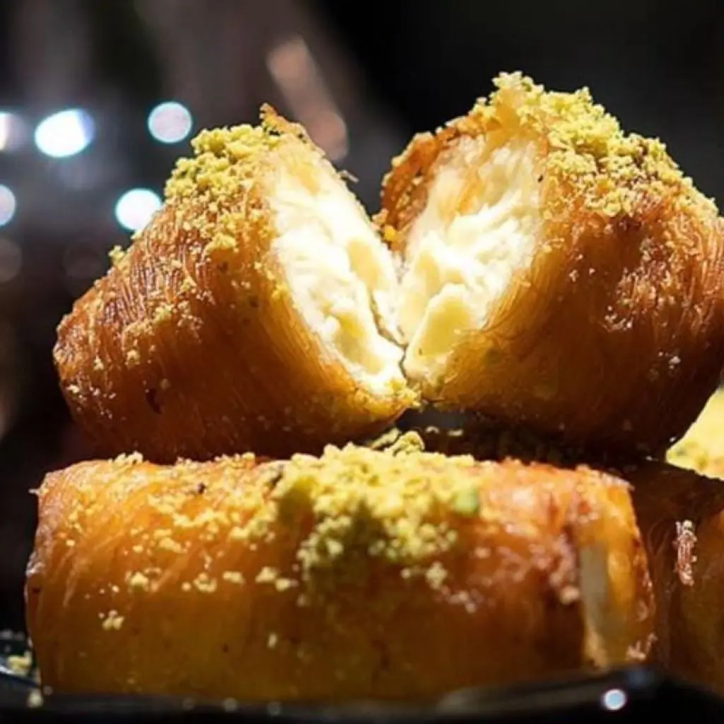 Boulevard Kunafa Roll with Cheese